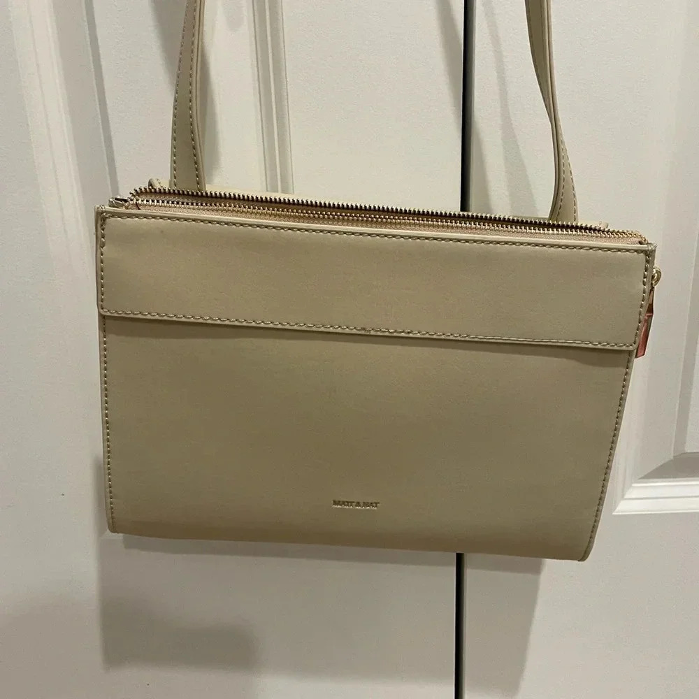 Vegan Leather Crossbody Purse - Picture 3 of 9